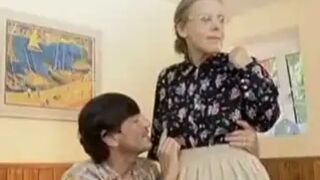 Granny Got Her Hairy Old Ass Anal Fucked