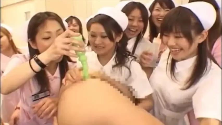 Group of horny Japanese nurses examine patient's ass and milking his cock xxx  porn video | Pervert Porn Tube