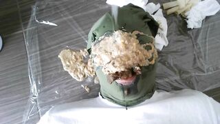 German scat mistress shitting in toilet slave's mouth and vomits on top xxx porn video