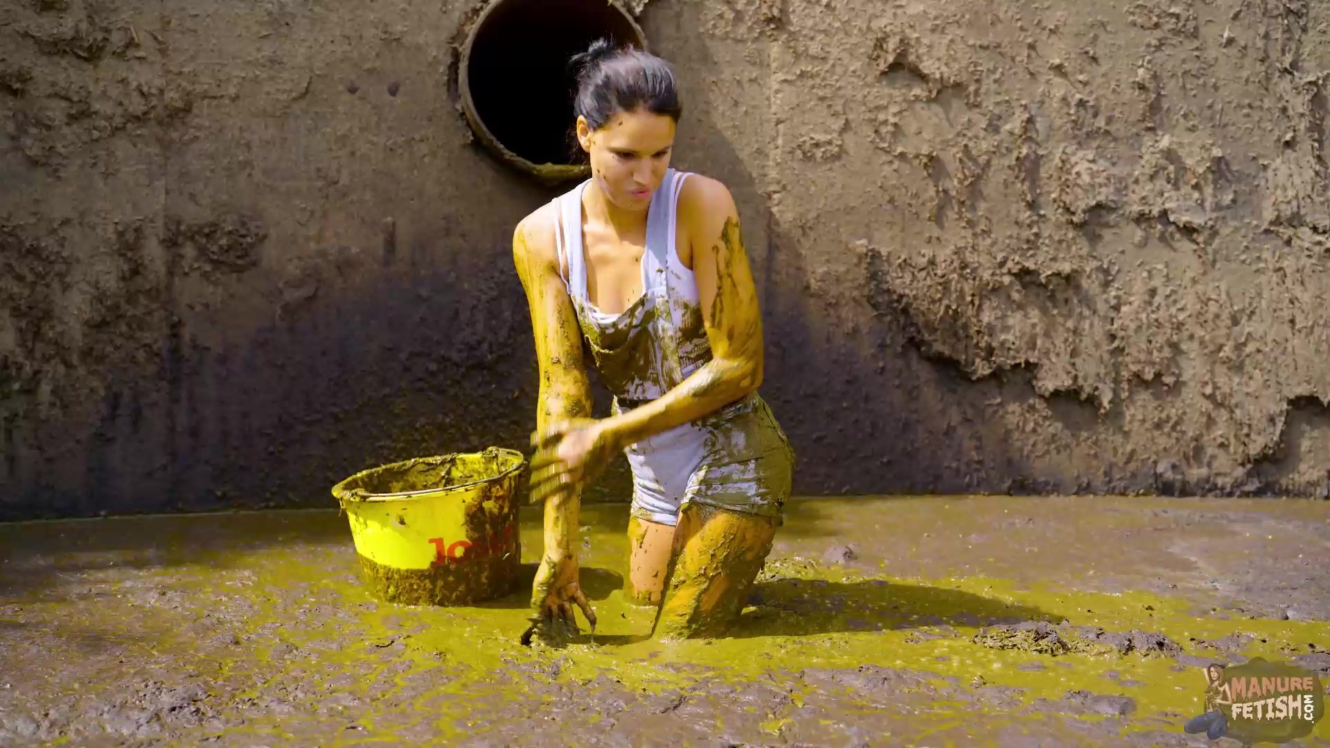 Christy Ley in the manure pit XXX Porn Video  - PervertTube.com