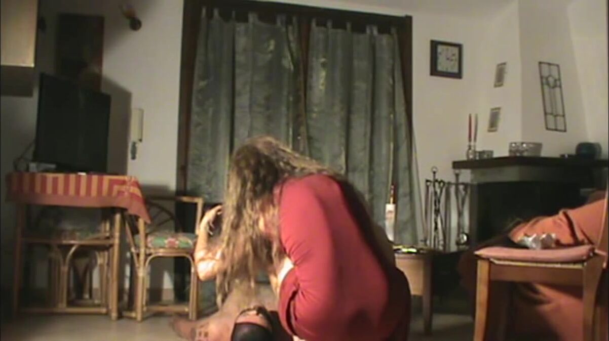 Italian scat femdom pooping in human toilet slave mouth XXX Porn Video  - PervertTube.com