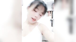 Young Chinese femdom scat domination over toilet slave