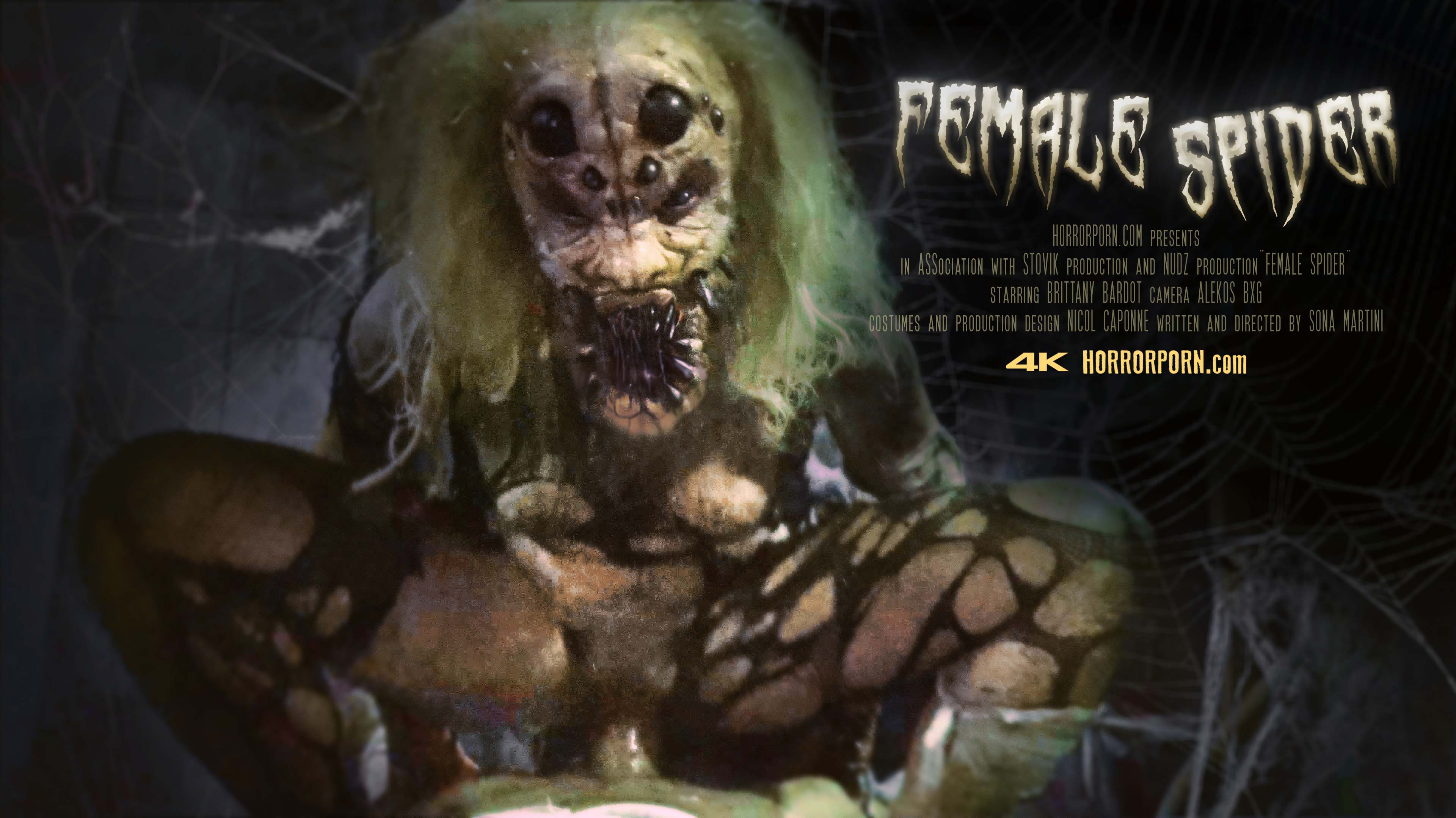 HORROR PORN – Female Spider XXX Porn Video - PervertTube.com