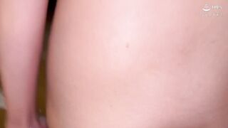 On the transparent bra drenched by heavy rain. 5