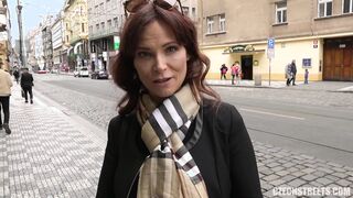Czech Streets 120: American Super MILF