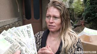 Czech Streets 131: Food Porn Orgy with 28wk's Pregnant!