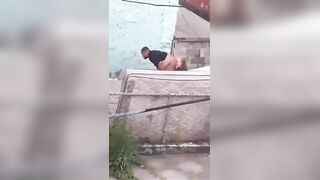 Bold Couple Caught on Camera Rimming in Public - XXX Porn Video