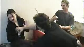 Young Bitch Living In Bedsit Is Forced And Raped By Tenants
